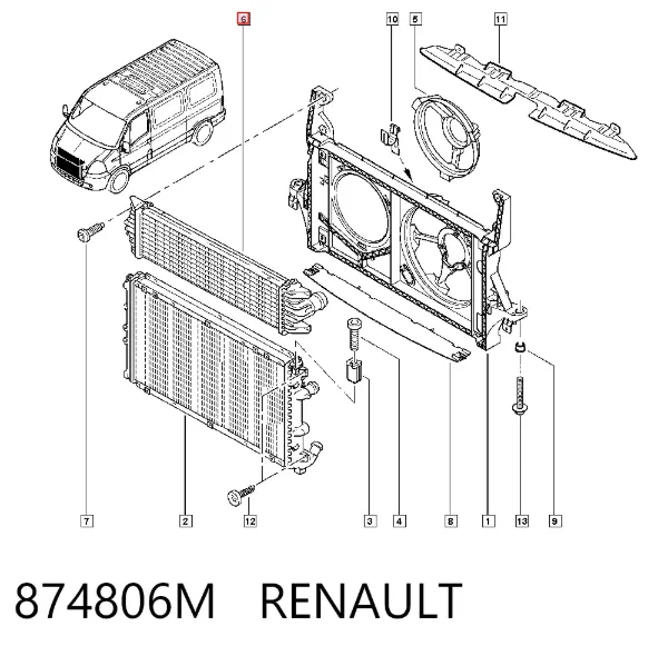  874806M Renault (RVI)