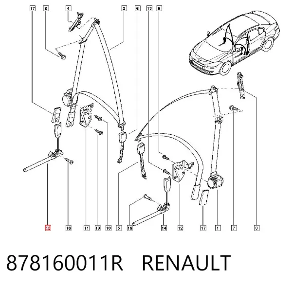  878160011R Renault (RVI)