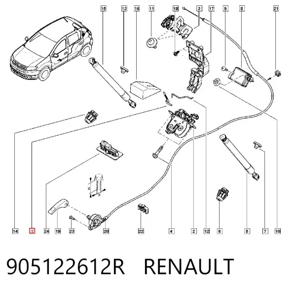  905122612R Renault (RVI)