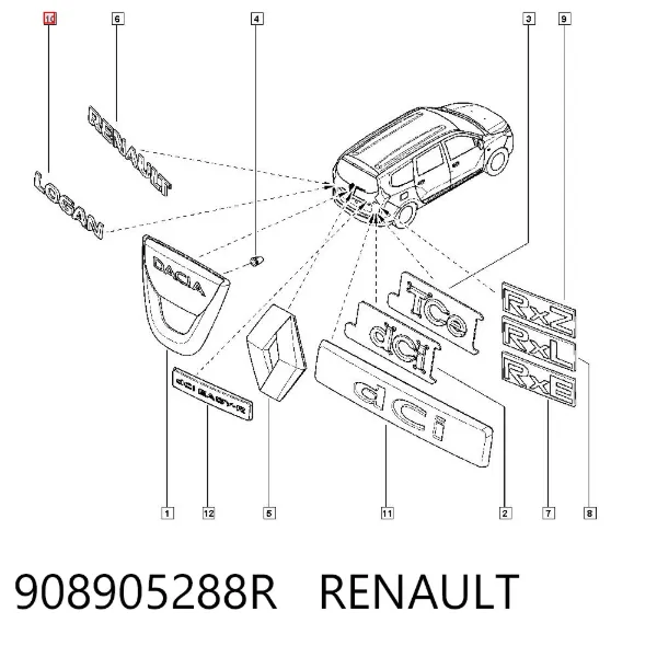  908905288R Renault (RVI)