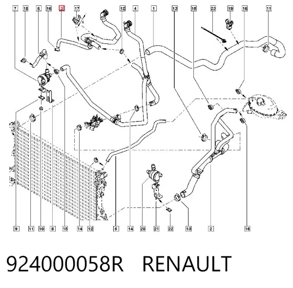  924000058R Renault (RVI)