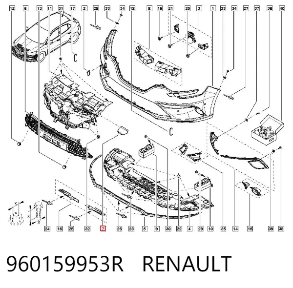  960159953R Renault (RVI)