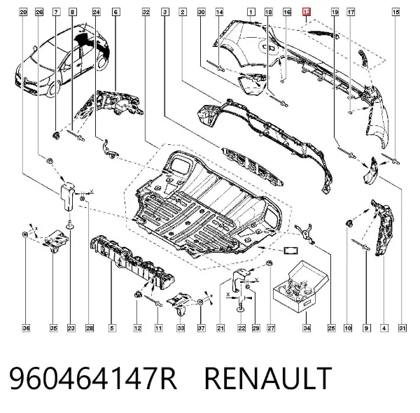  960464147R Renault (RVI)