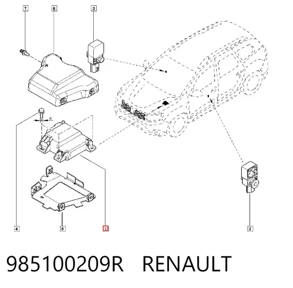  985100209R Renault (RVI)