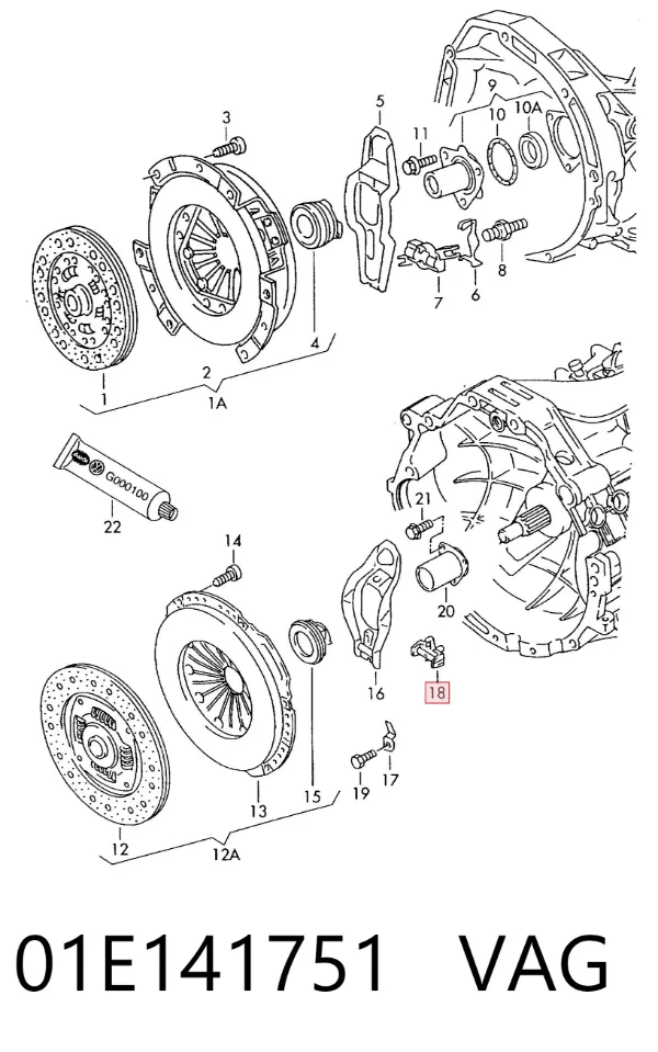  01E141751 VAG