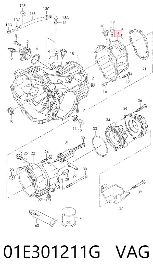  01E301211G VAG