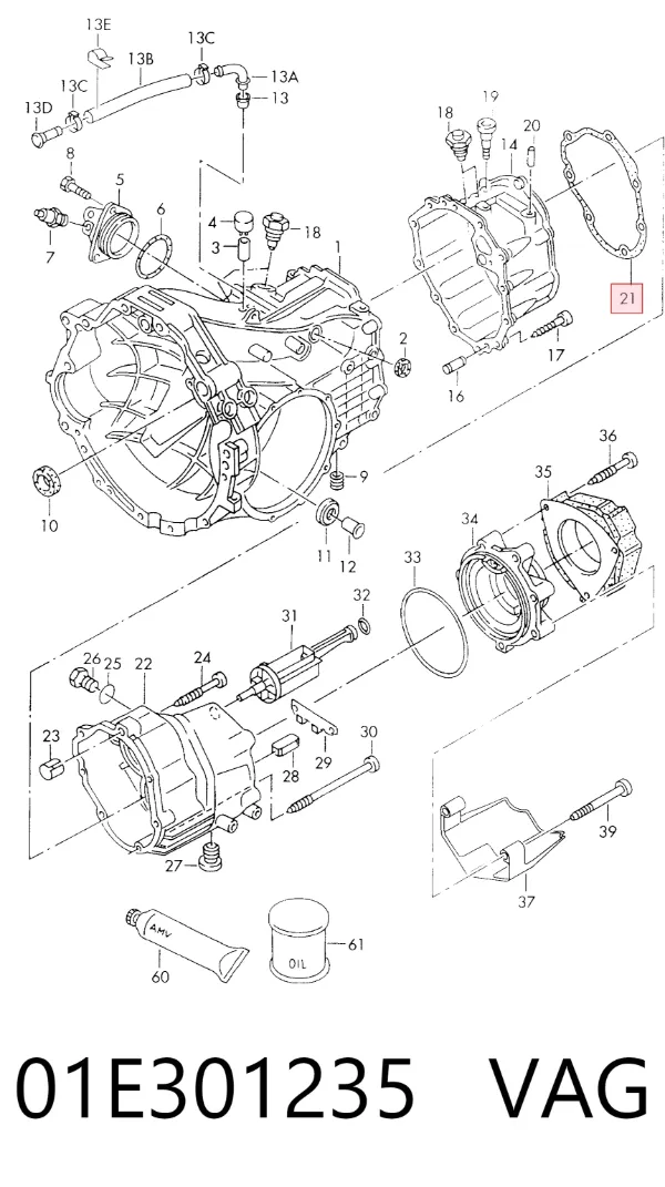  01E301235 VAG