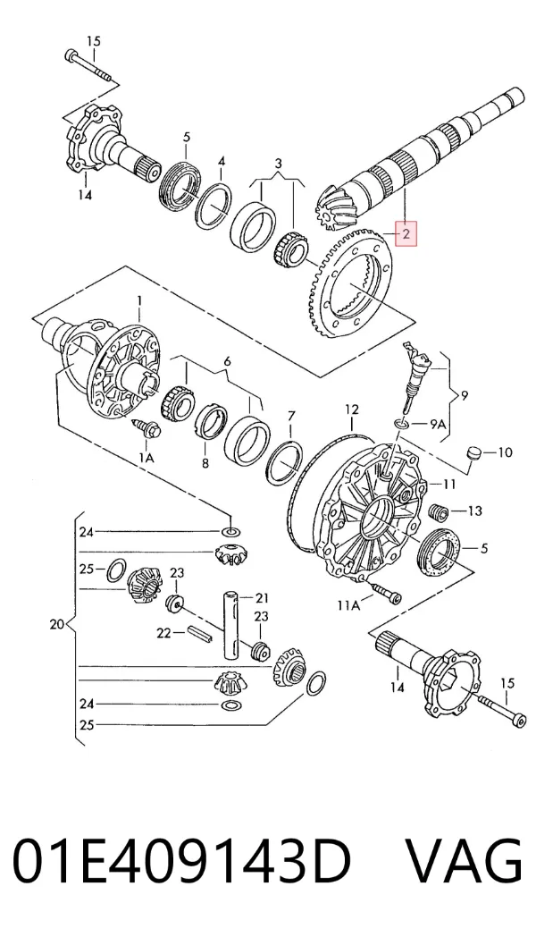  01E409143D VAG