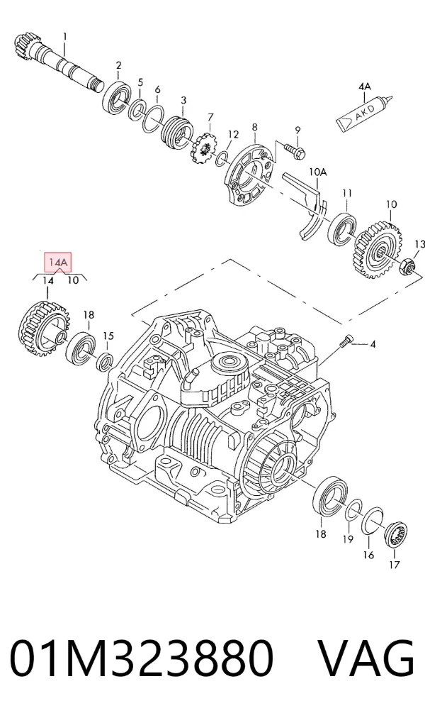  01M323880 VAG