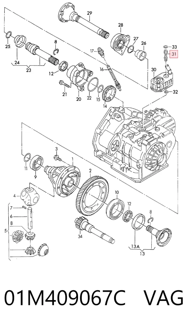  01M409067C VAG