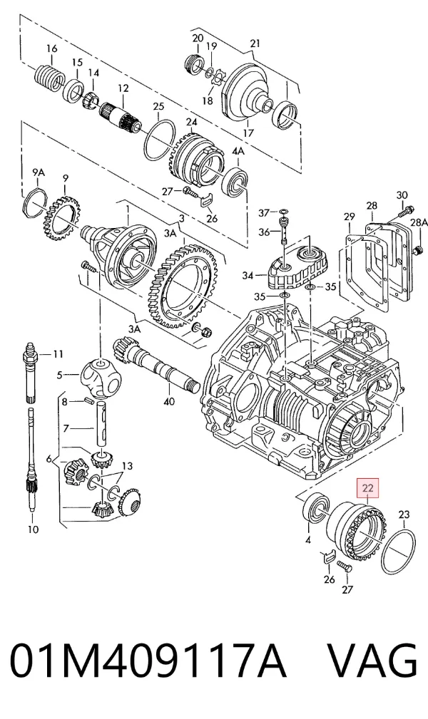  01M409117A VAG