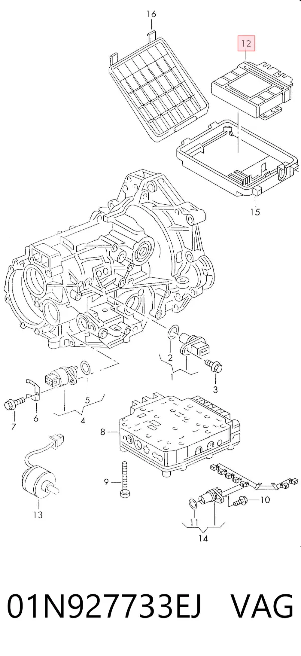  01N927733EJ VAG