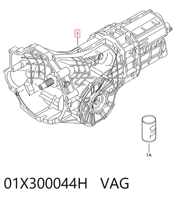 Caixa de Mudança montada (caixa mecânica de velocidades) Audi A6 C6