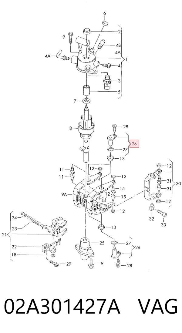  02A301427A VAG
