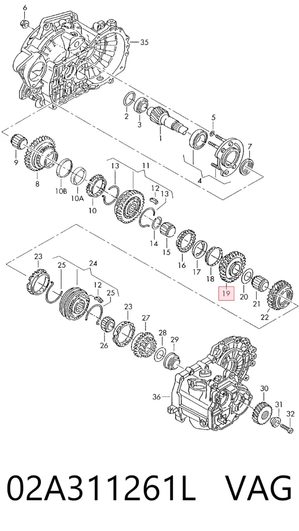  02A311261L VAG