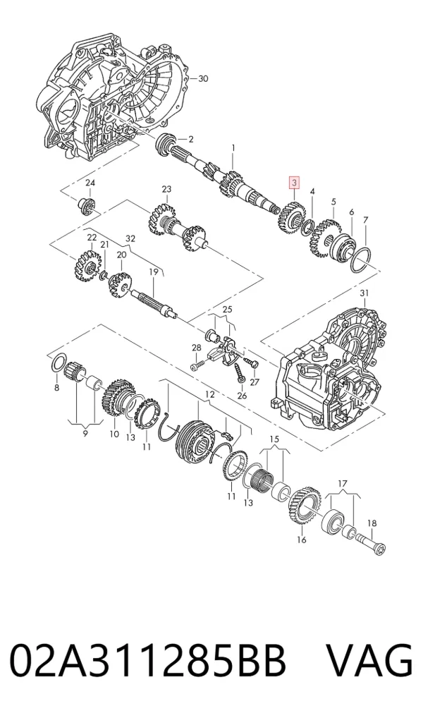 02A311285BB VAG
