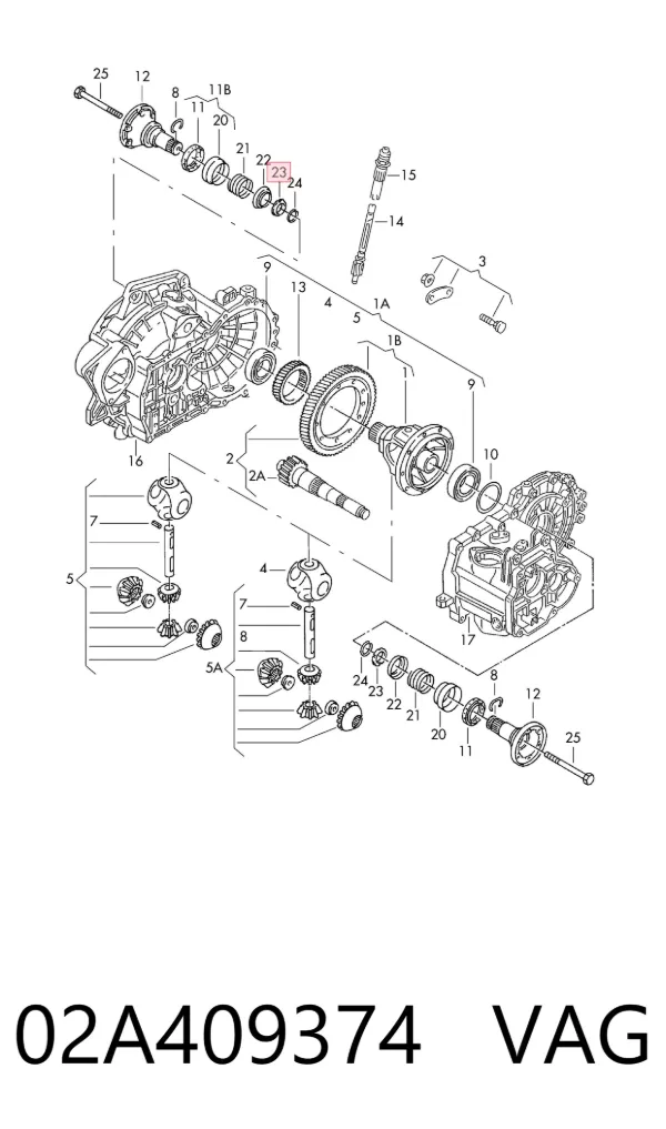  02A409374 VAG