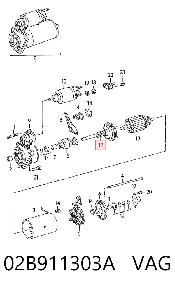  02B911303A VAG