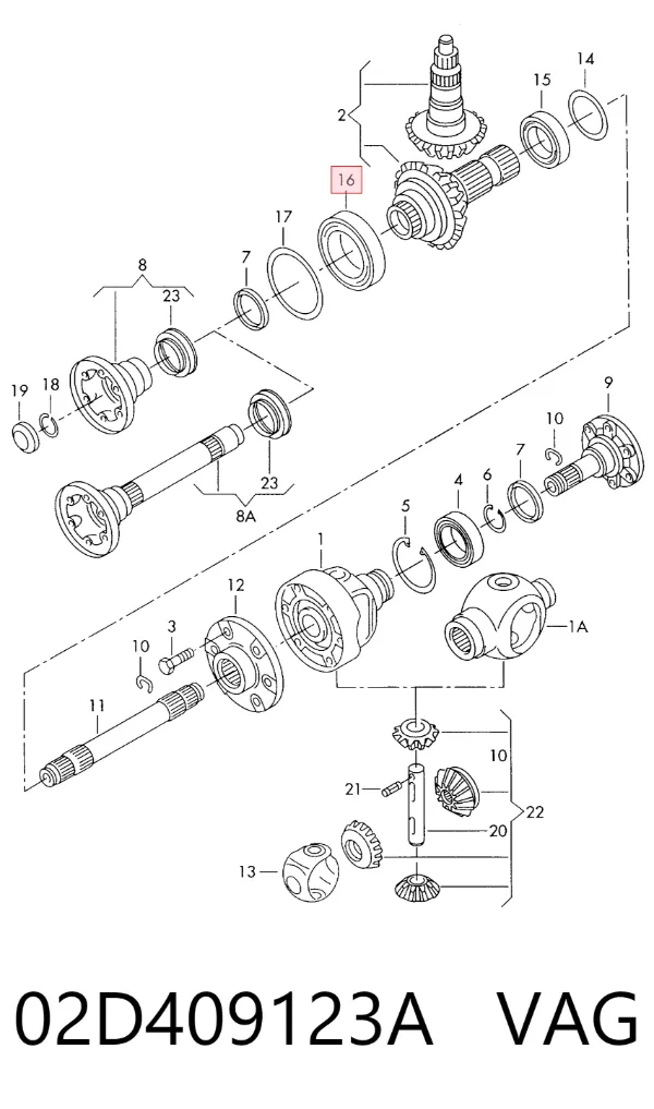  02D409123A VAG