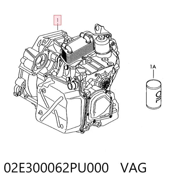 Caixa Automática de Mudança montada 02E300062PU000 VAG