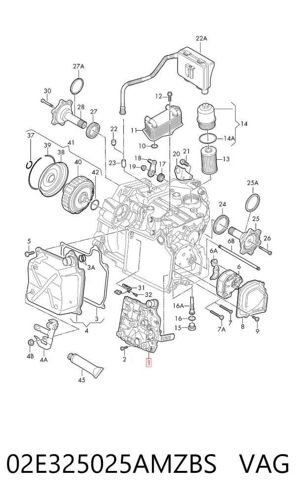  02E325025AMZBS VAG