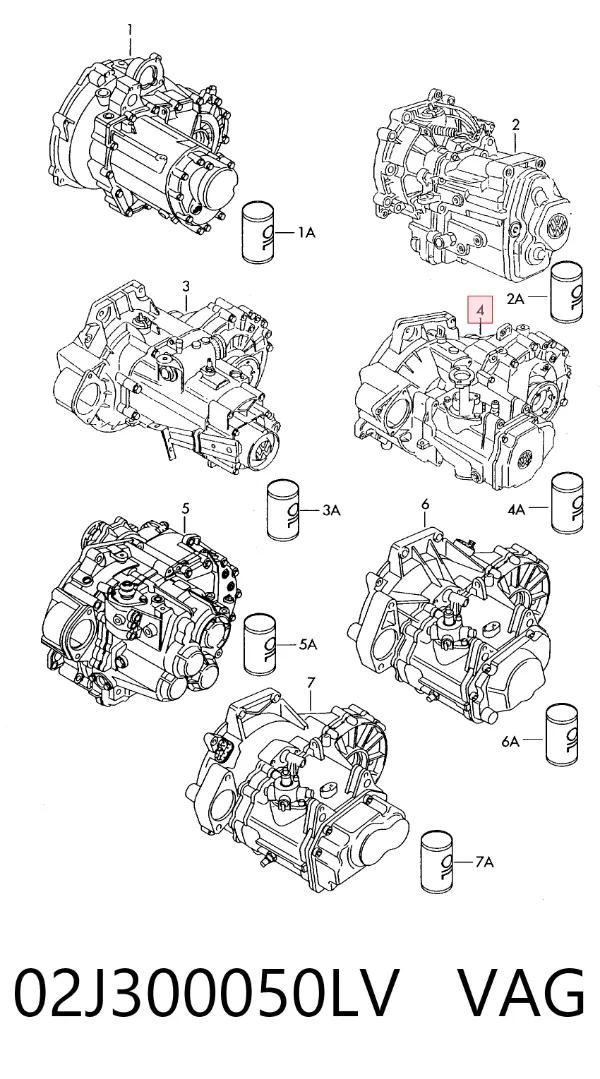 Caixa de Mudança montada (caixa mecânica de velocidades) Volkswagen Polo III