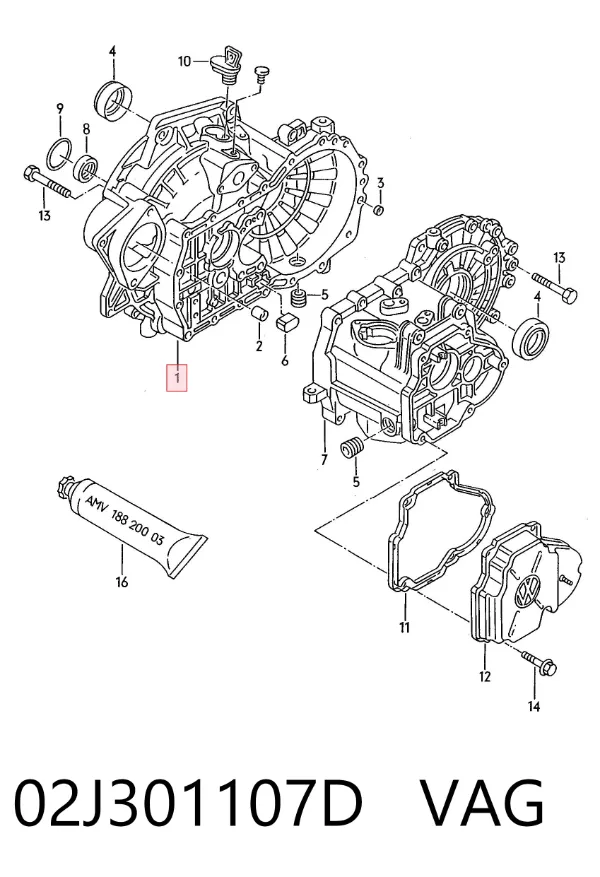  02J301107D VAG
