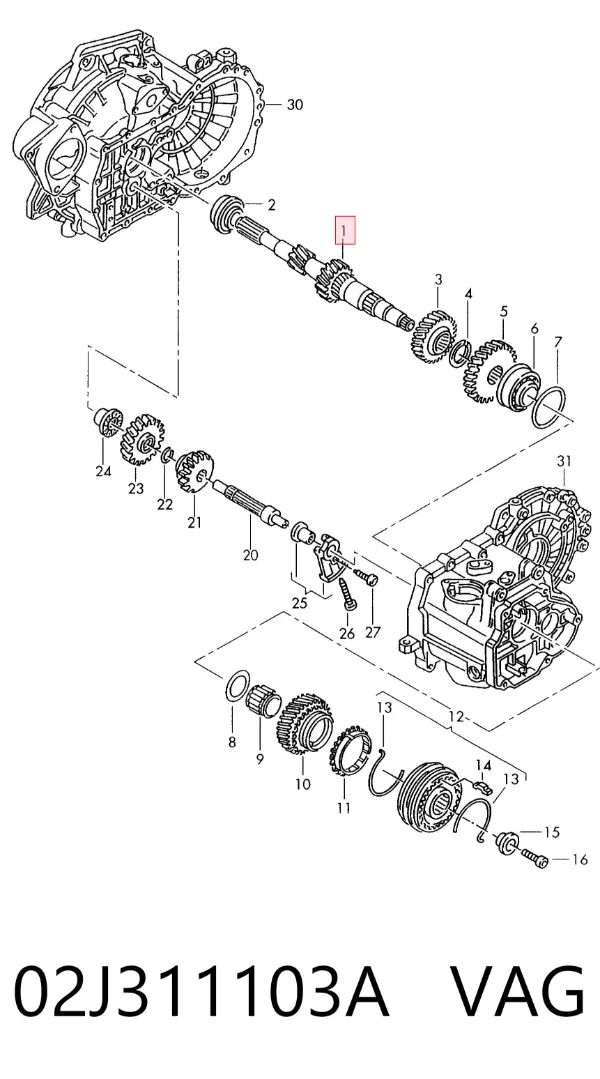  02J311103A VAG