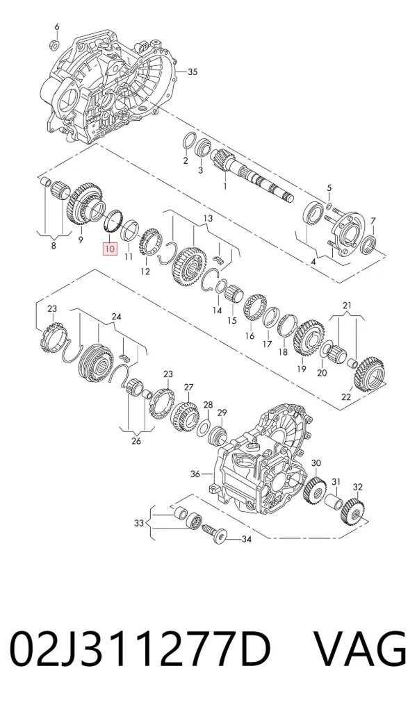 02J311277D VAG