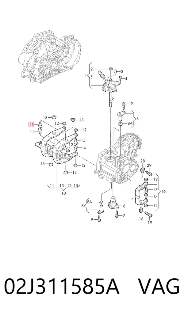  02J311585A VAG