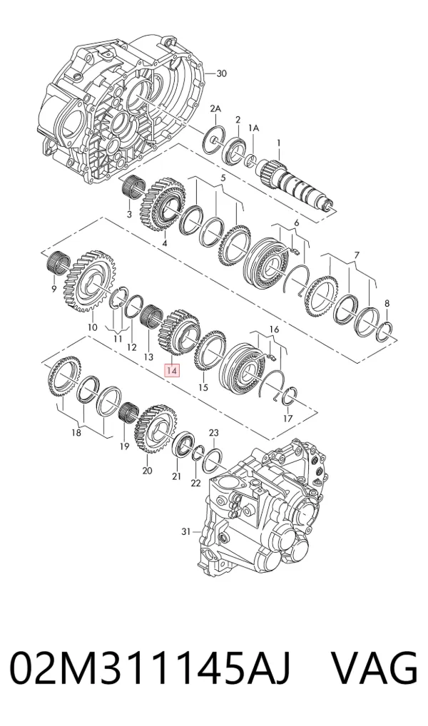  02M311145AJ VAG