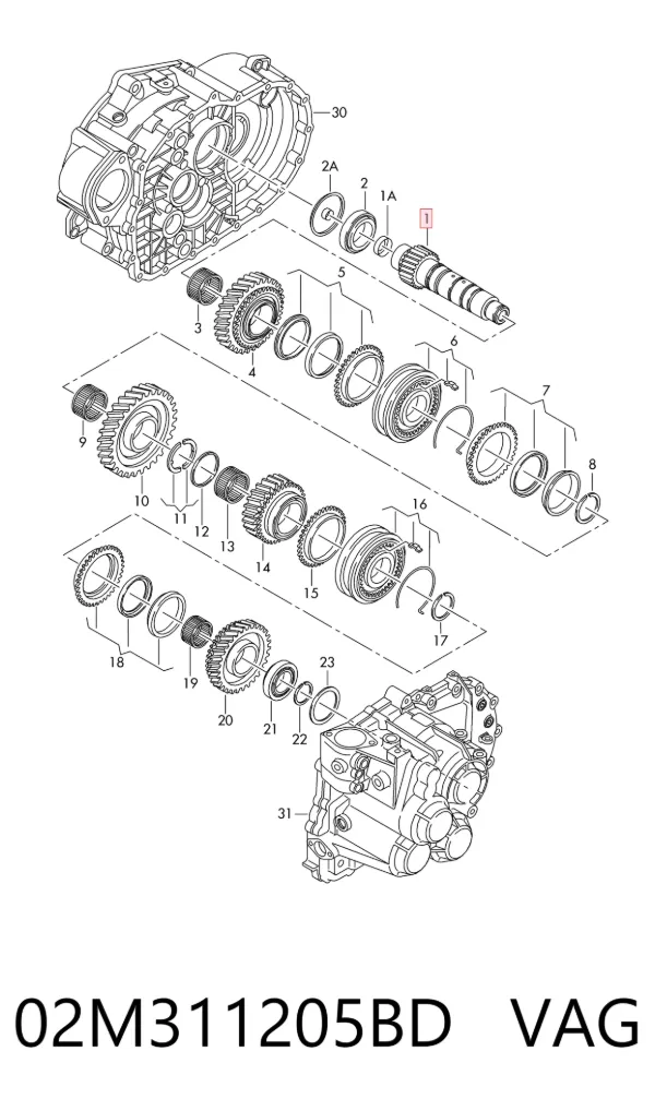  02M311205BD VAG