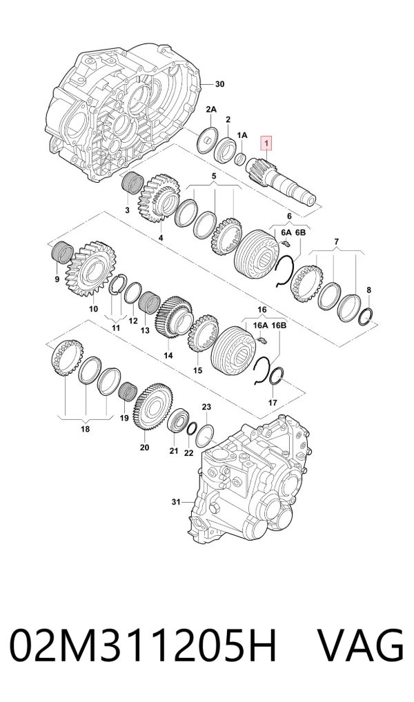  02M311205H VAG