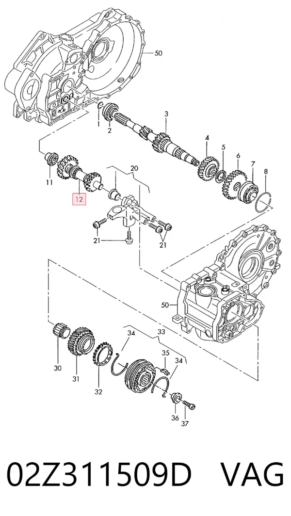  02Z311509D VAG