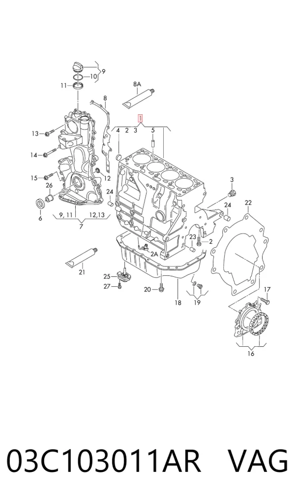  03C103011AR VAG