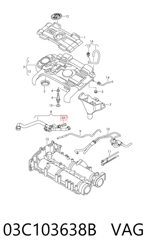  03C103638B VAG