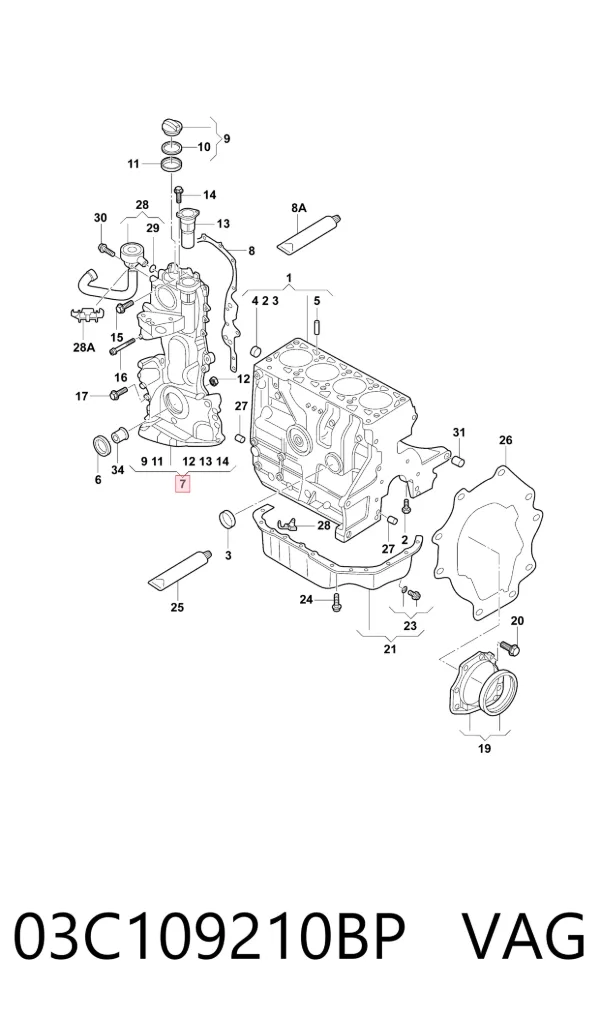  03C109210BP VAG