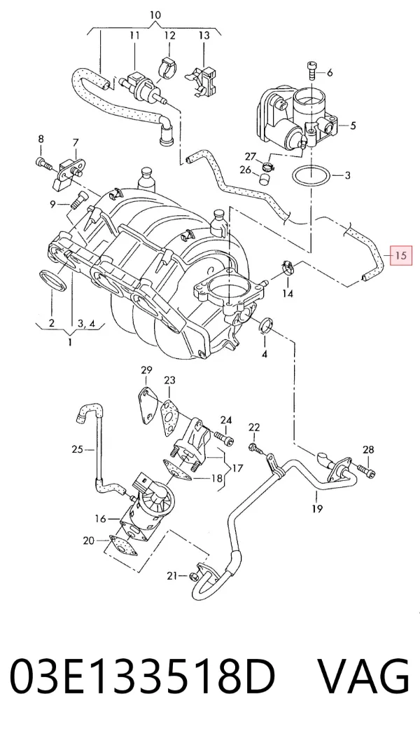  03E133518D VAG