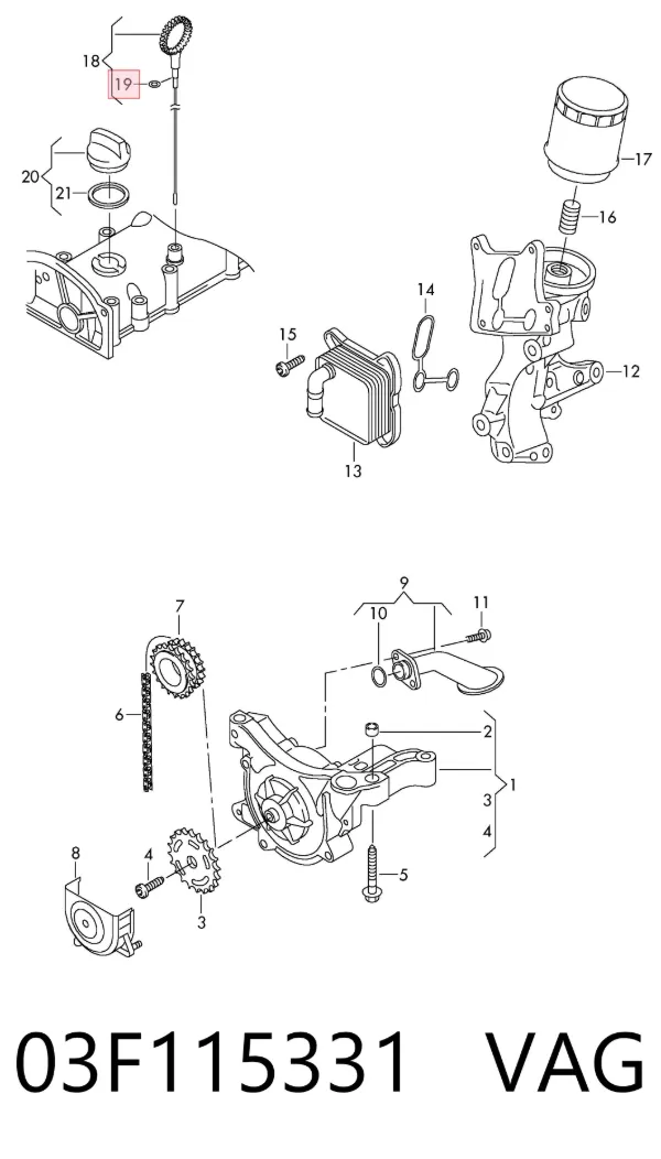  03F115331 VAG