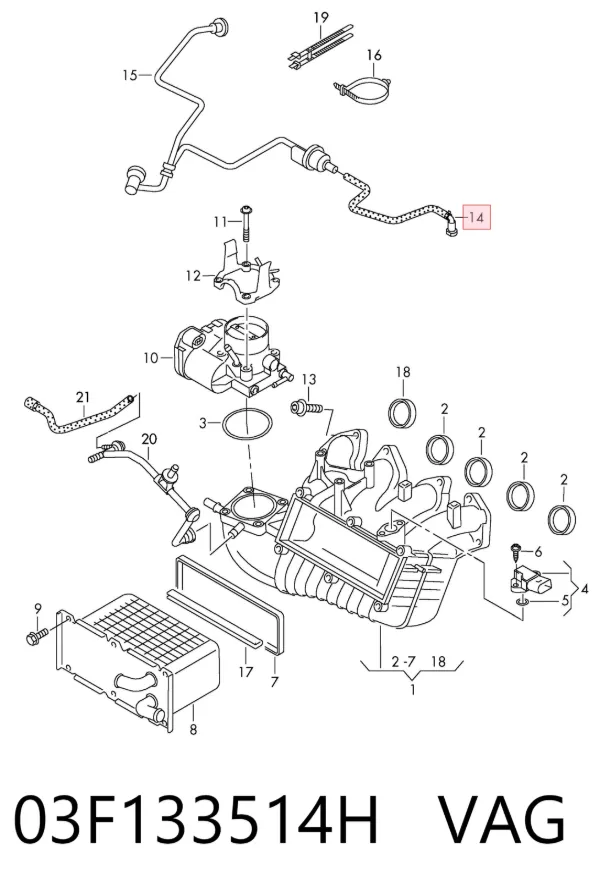  03F133514H VAG