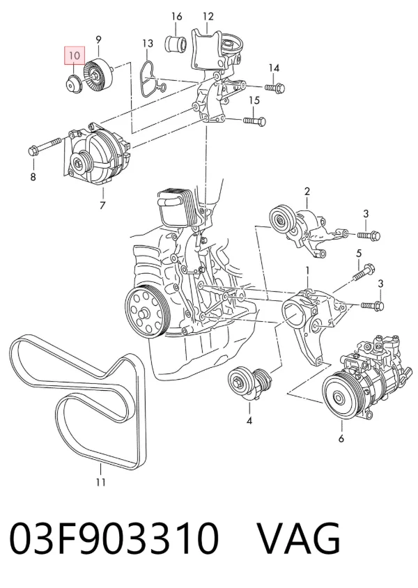  03F903310 VAG