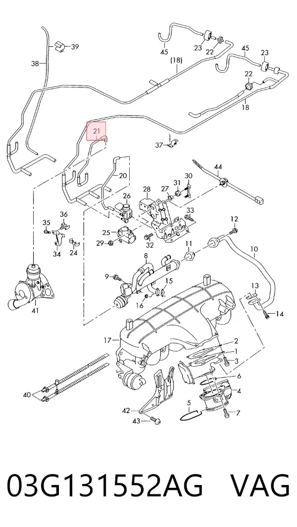  03G131552AG VAG
