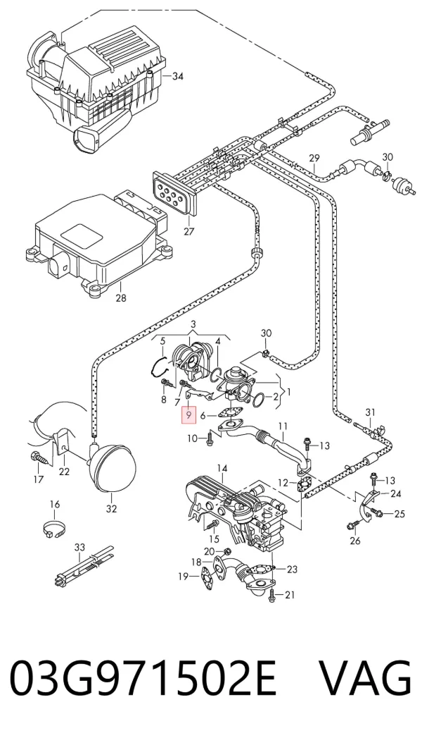  03G971502E VAG