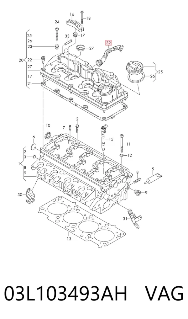  03L103493AH VAG