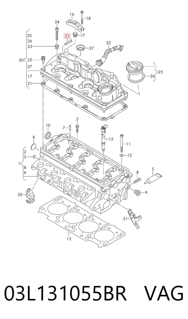  03L131055BR VAG