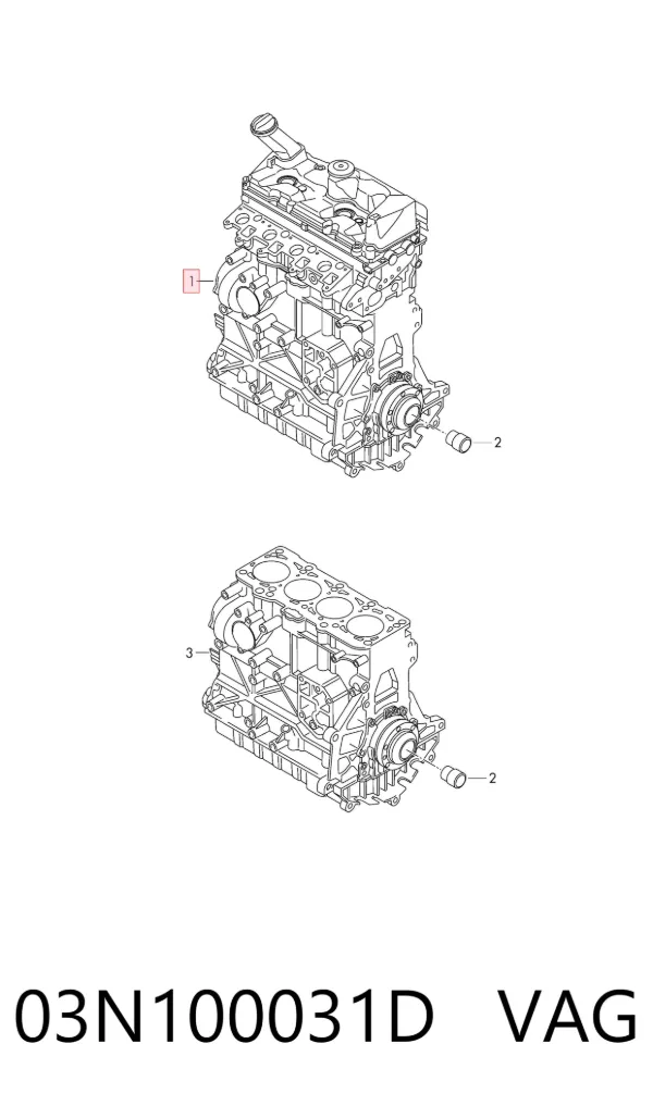 Motor montado Volkswagen Crafter SY, SX, SYB, SYC, SYD, SYM
