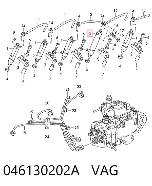 Injetor de injeção de combustível 0432193856 Bosch