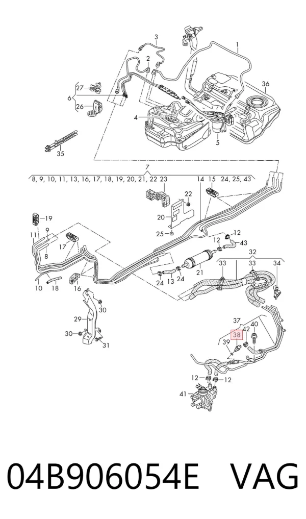  04B906054E VAG