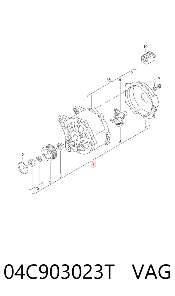 Gerador 04C903023T VAG
