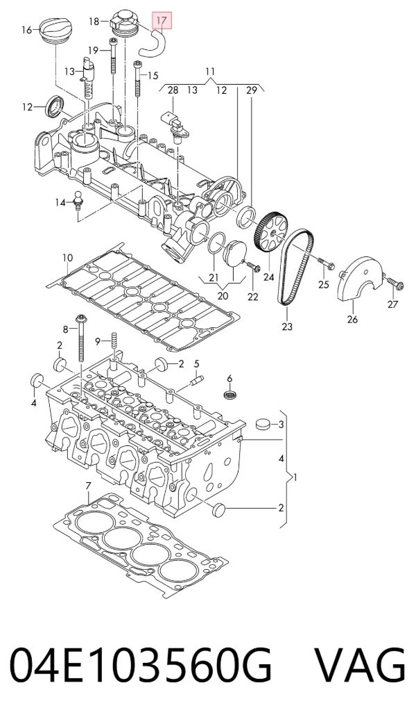  04E103560G VAG